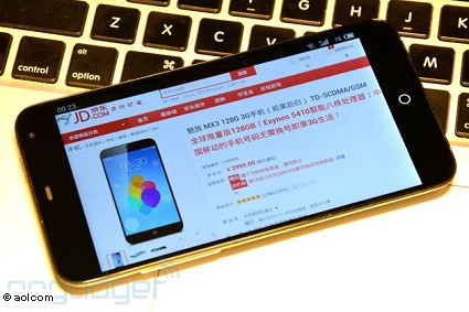 Update Meizu MX3: primo smartphone con 128 GB di storage e display 15:09
