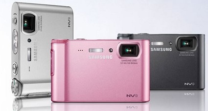 Nuove fotocamere digitali Samsung compatte con sensore fino a 14,7 megapixel: NV100HD, NV9, L310W, L201, S1070. Caratteristiche tecniche e funzioni. In vendita da settembre 2008