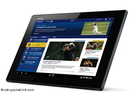 Sky Go Tablet sbarca su Android: film e calcio in movimento