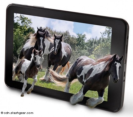 No Glasses 3D: tablet 3D senza occhiali da Hammacher Schlemmer