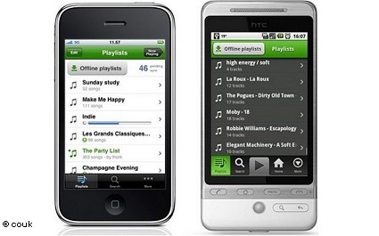 Spotify si allarga ai cellulari: streaming mobile anche per la versione Free