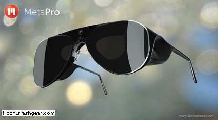 Nuovi occhiali smart MetaPro: ampio angolo di visione 40 gradi