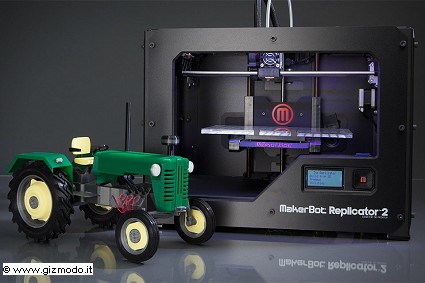 Stampa 3D: ecco il Printshop MakerBot per comprare modelli stampabili di oggetti