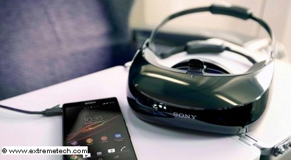CES 2014: Sony HMZ-T3Q, cuffie visore per la realt? virtuale
