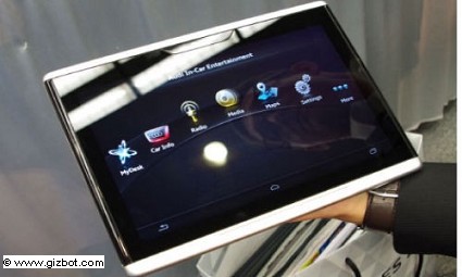 CES 2014: Mobile Audi Smart Display, il tablet da autovettura