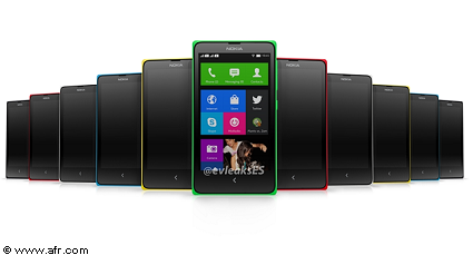 Nuove immagini Nokia Normandy: smartphone Android con interfaccia Metro style