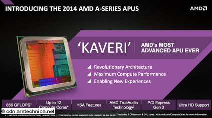 Nuova Kaveri AMD APU: architettura aggiornata per l'unit? di elaborazione accelerata