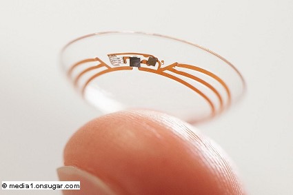 Google prepara le lenti a contatto wireless con sensore di glicemia per diabetici