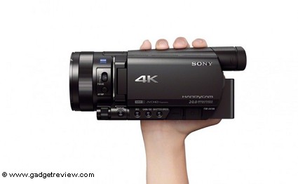 Nuova telecamera 4K Sony FDR-AX100: caratteristiche e prezzo
