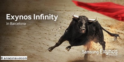 Samsung: un toro per il teaser del nuovo chipset Exynos Infinity