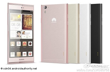 Huawei Ascend P7 primi rendering in anteprima