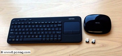 Logitech Smart Harmony Keyboard: tastiera completa per controllo smart tv