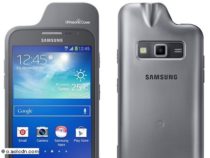Samsung Galaxy Core Advance: Ultrasonic Cover e nuove tecnologie smartphone per non vedenti