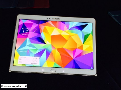 Nuovo tablet Samsung Galaxy Tab S, da 8,4 e 10,5 pollici: caratteristiche tecniche e prezzi