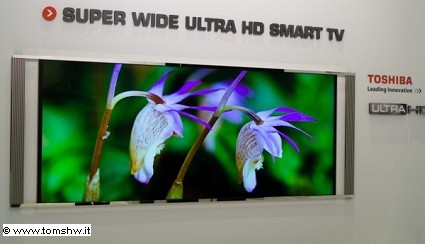 Ifa 2014 di Berlino: Toshiba presenta Smart TV da 105 pollici . Novit?á e caratteristiche tecniche 