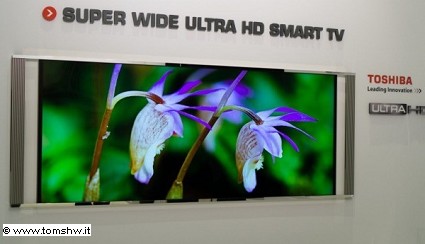 Ifa 2014 di Berlino: Toshiba presenta Smart TV da 105 pollici . Novit? e caratteristiche tecniche 