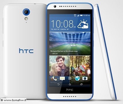 Nuovi smartphone HTC Desire 620 e Desire 620G in vendita in Italia: caratteristiche tecniche e prezzi