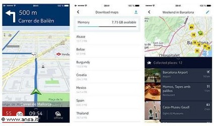 Here Nokia: nuova applicazione Mappe sbarca sull'App Store
