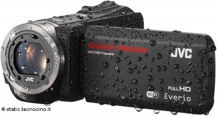 Nuove videocamere JVC Kenwood Full HD waterproof: modelli e caratteristiche tecniche