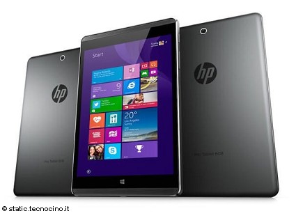 HP Pro Tablet 608: caratteristiche tecniche e dotazioni primo tablet con Windows 10