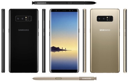 Samsung Galaxy Note 8 ufficialmente in vendita in Italia: caratteristiche tecniche e prezzi