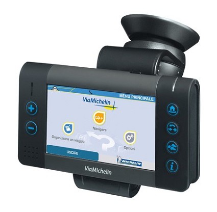 Nuovi navigatori satellitari GPS ViaMichelin portatili X-960 e X-970 e X-980T: leggeri e compatti da portare in borsa. Prezzi a partire da 280 euro.