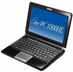 Asus Eee 1000HE: il nuovo notebook con processore Intel Atom N280, nuova tastiera e nuovo design.