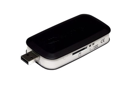 Modem portatile pi?? piccolo esistente: si collega tramite USB e permette connessioni UMTS, GPRS e HSDPA. Ideale per computer portatili e non solo.