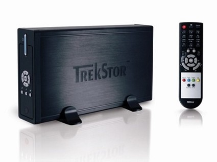 TrekStor MovieStation, hard disk da collegare sia al televisore che al computer. Supporta tutti i formati, compresi i DivX.