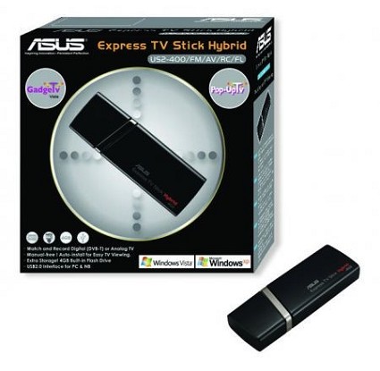 Asus Express TV Stick: innovativa chiavetta Usb per registrare programmi e vedere la tv sul proprio Pc. 