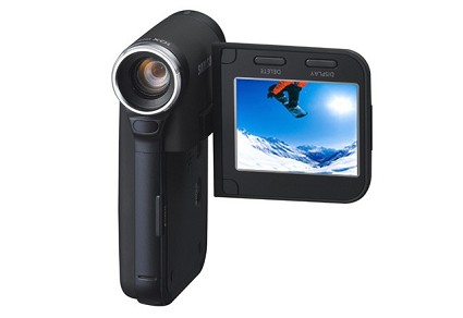 Videocamera Samsung Ego Camera VP X300L Sport, compatta e robusta, con sensore di ripresa esterno per riprendere anche in circostanze estreme