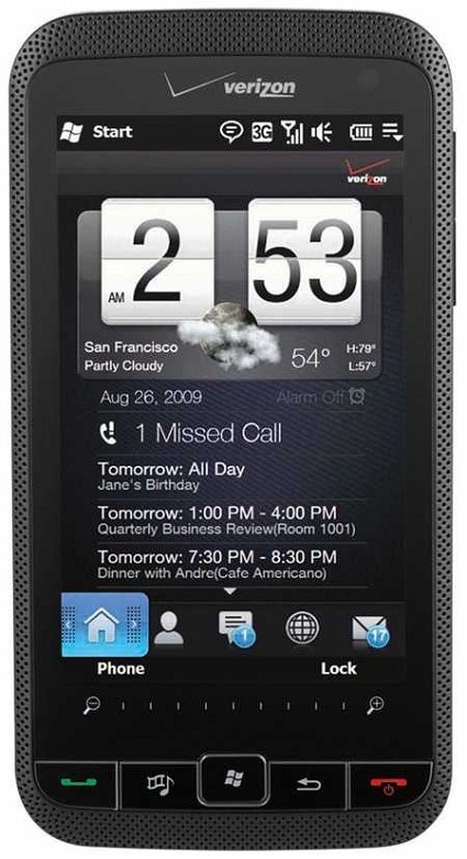HTC Imagio: nuovo smartphone con Windows Mobile 6.5. Caratteristiche tecniche e novit?