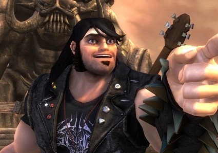 Dal cinema ai videogame: arriva Jack Black nel nuovo gioco Brutal Legend. Disponibile per Playstation 3 e Xbox 360
