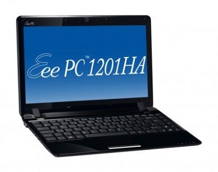 ASUS Eee PC Seashell 1201HA: primo netbook da 12 pollici con Windows 7. Le caratteristiche tecniche