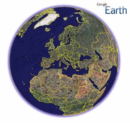 Mappe Google Earth su iPhone e iPod Touch