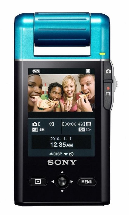 Sony Bloggie: nuova fotocamera compatta presentata al Ces 2010. Le caratteristiche tecniche