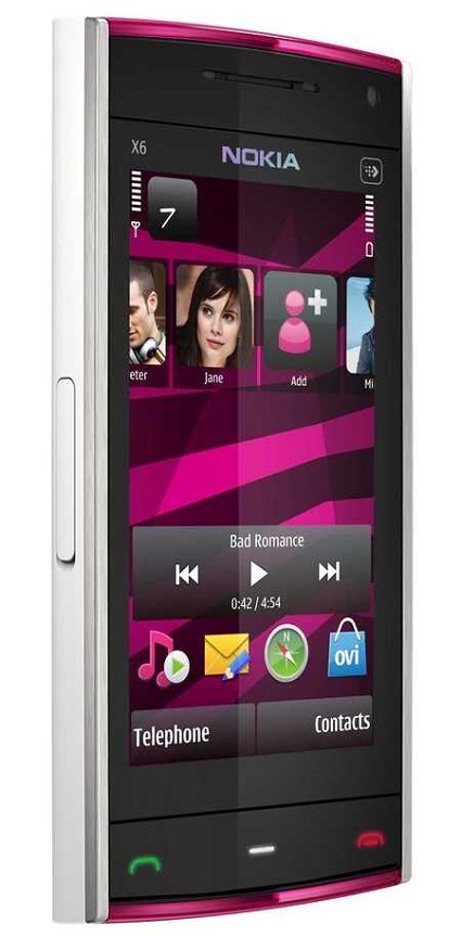 Nokia X6 16GB: nuovo cellulare con mappe Ovi Maps gratis. Novit? e caratteristiche tecniche