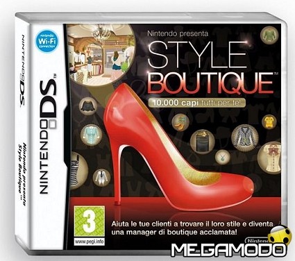 Nintendo Ds lancia il bundle Nintendo presenta: style Boutique il nuovo gioco per ragazze idea regalo San Valentino