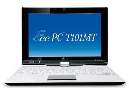 Asus Eee PC T101MT: nuovo notebook touchscreen convertibile. Caratteristiche tecniche e dotazioni